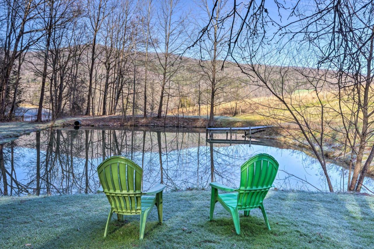 Pet-Friendly Blue Ridge, Cherokee Forest Retreat! グリーンビル  エクステリア 写真